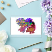 Humming Bird love Acryleinladungen (In Situ (Hochzeit))