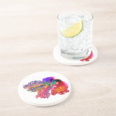 Humming Bird love Getränkeuntersetzer (Seite)