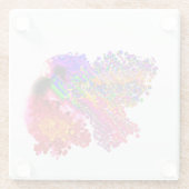 Humming Bird love Glasuntersetzer (Rückseite)