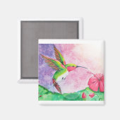 Humming Bird Magnet (Vorderseite/Rückseite)