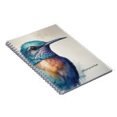 Humming Bird | Notebook-Journal Notizblock (Rechte Seite)