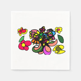 Humming bird relax spring serviette