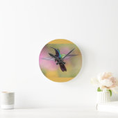 Humming Bird Runde Wanduhr (Zuhause)