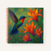 Humming bird Spiral Notebook Notizblock (Vorderseite)