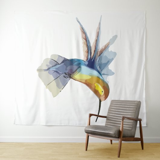 Humming Bird Tapestry Wandteppich (Beispiel (Horizontal))