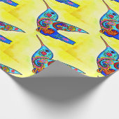Humming Bird - Wrapping Paper Geschenkpapier (Ecke)