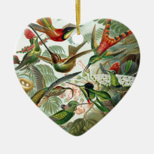 Humming Birds Paradise Art Keramik Ornament