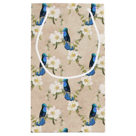 Humming Birds Series Design Drei kleine Geschenktü Kleine Geschenktüte (Rückseite)