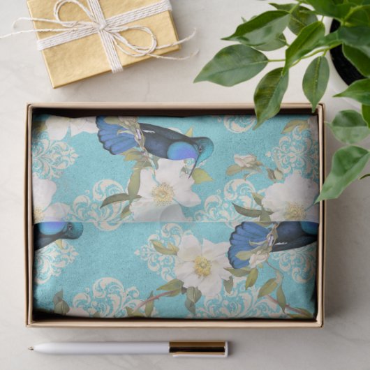 Humming Birds Series Design Eleven Seidenpapier (Geschenk)