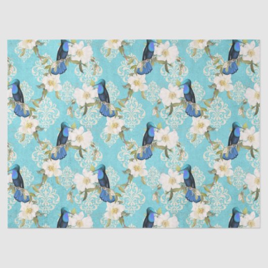 Humming Birds Series Design Eleven Seidenpapier (Vorderseite)