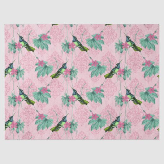 Humming Birds Series Design Sechzehn Seidenpapier (Vorderseite)