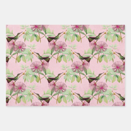 Humming Birds Series Design Seven Geschenkpapier Set (Vorderseite 2)
