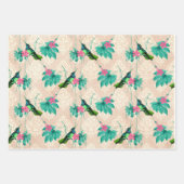 Humming Birds Series Design Three Geschenkpapier Set (Vorderseite 2)