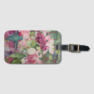 Humming for Fuchsias Gepäckanhänger