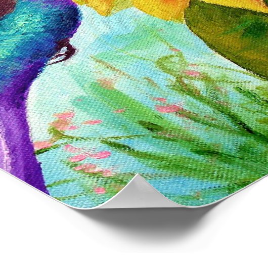 Humming für Nectar Poster (Ecke)