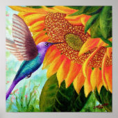 Humming für Nectar Poster (Vorne)