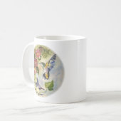 Humming Vögel Kaffeetasse (Vorderseite Links)