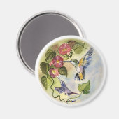 Humming Vögel Magnet (Vorderseite/Rückseite)