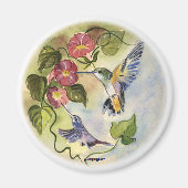 Humming Vögel Magnet (Vorne)