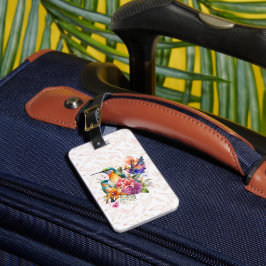 Humming Vögel personalisieren Gepäckanhänger