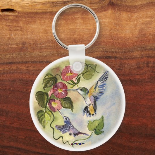 Humming Vögel Schlüsselanhänger (Vorderseite)