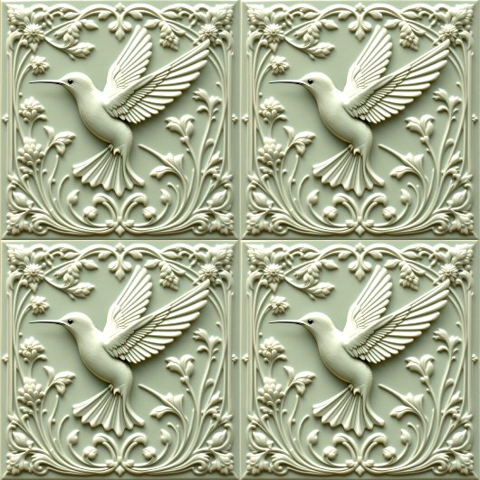 Humming Vogelgrün Harmonie - links Keramik Tile Fliese