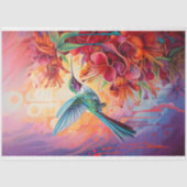 Hummingbird 1 Dekoupage Paper Seidenpapier (Vorderseite)