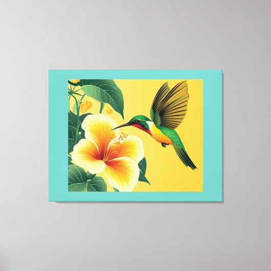 HUMMINGBIRD #1 LEINWANDDRUCK (Vorderseite)