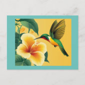 HUMMINGBIRD #1 Postkarte (Vorderseite)