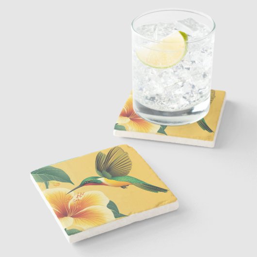 HUMMINGBIRD #1 STEINUNTERSETZER (Seitenansicht)