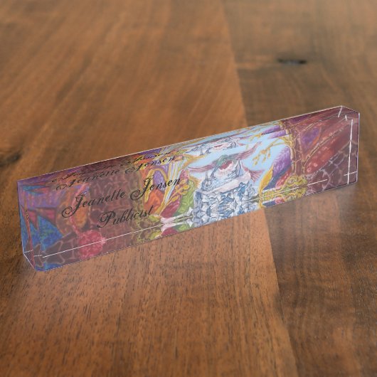 Hummingbird(2) Namensplakette (Seite)