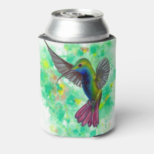 Hummingbird - Acrylmalerei Dosenkühler