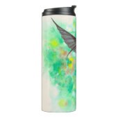 Hummingbird - Acrylmalerei Thermosbecher (Nach links gedreht)