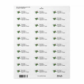 Hummingbird Address Labels (Vorne)