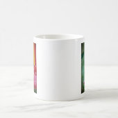 Hummingbird am Feeder Kaffeetasse (Mittel)