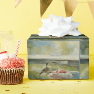 Hummingbird am Wrapping Paper Geschenkpapier
