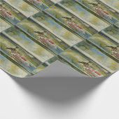 Hummingbird am Wrapping Paper Geschenkpapier (Ecke)