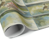 Hummingbird am Wrapping Paper Geschenkpapier (Rolleneckpunkt)