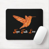 HummingBird Aml Leukämie Bewusstsein Mousepad (Mit Mouse)