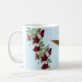 Hummingbird and Red Flowers Kaffeetasse (Links)