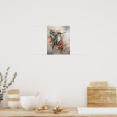 Hummingbird Aquarell Art Print Poster (Küche)