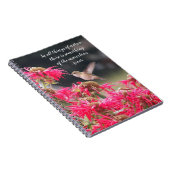 Hummingbird Aristoteles Philosophisches Zitat Notizblock (Rechte Seite)