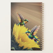 Hummingbird Art & Sunflower Foto Mix Planer (Rückseite)