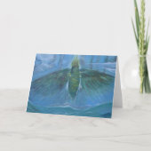 Hummingbird Ascending Karte (Vorderseite)