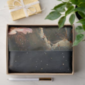 Hummingbird auf einer blühenden Kaktus Seidenpapier (Geschenk)