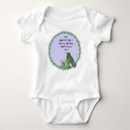 Hummingbird Baby Bodysuit Baby Strampler