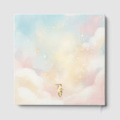 Hummingbird Baby Shower Guest Book | Nature Art  Gästebuch (Rückseite)