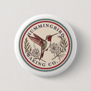 Hummingbird Baking Co. Knopf Button