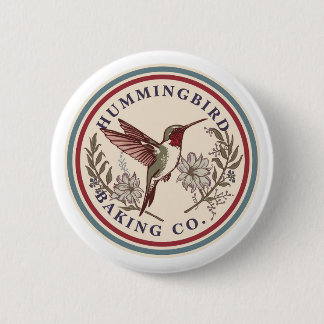 Hummingbird Baking Co. Knopf Button