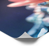 Hummingbird behalte Kristall-Design - gestalten Si Poster (Ecke)